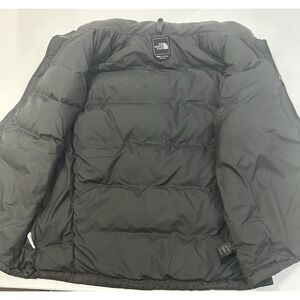 Down Puffer Vest Mens XL Black 550 Fill Goose